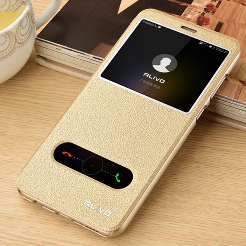 

For Funda Huawei Honor 7A 5.45 Russia Case Wallet Stand Leather Cases Flip Cover For Huawei DUA-L22 View Window Phone Capas