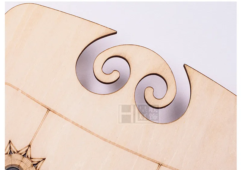 Wood Monkey Wall Lamp 16