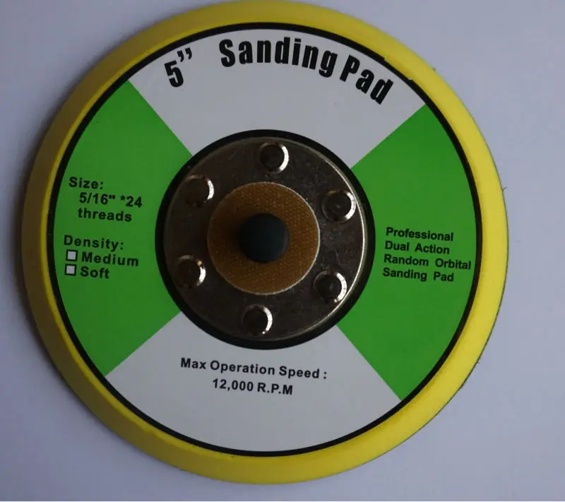 2pcs Backup Pad For Hook & Loop Abrasive Sanding Disc Polishing Pad For Sanding Paper Sander
