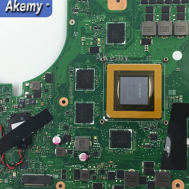 G751JY материнская плата для For Asus G751 G751J G751JT ноутбука I7 4710HQ 4720HQ GTX980M 4GB|motherboard for
