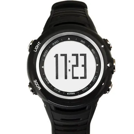 ezon watch T013C12 T013C15 profession sports outdoor running waterproof wristwatch with lumious pedometer heart rate watch