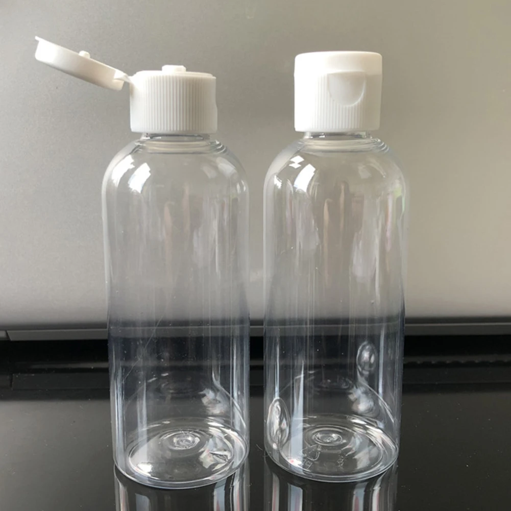 4 шт х 100 мл дорожный шампунь жидкая прозрачная бутылка многофункциональный контейнер для макияжа пластиковый лосьон