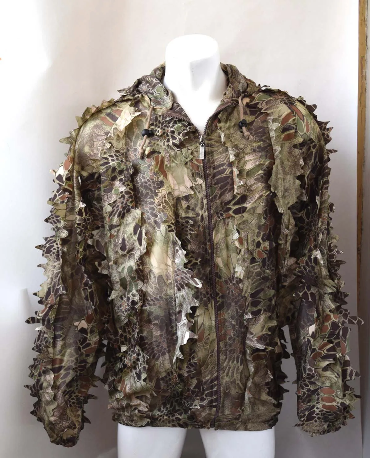 3D HIGHLANDERTM лист питон Камуфляжный костюм Ghillie бионический тренировочный