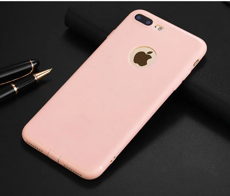 100 шт. ярких цветов однотонный противоударный мягкий чехол из ТПУ для iPhone 11 Pro Max XS