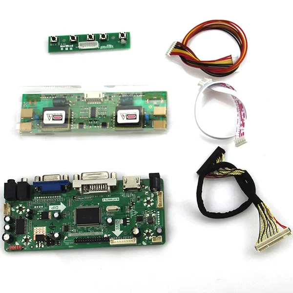 

M.NT68676 LCD/LED Controller Driver Board(HDMI+VGA+DVI+Audio) For M170E5-L09 LM170E03 LVDS Monitor Reuse Laptop 1280*1024