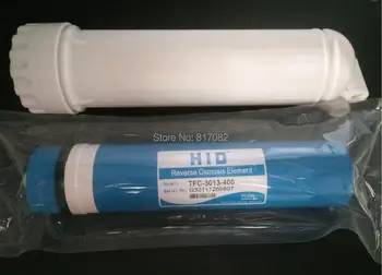 

400 gpd HID RO membrane 3013-400 and 3.8" x 13" RO membrane housing and some fittings for Water Filter Free Shipping
