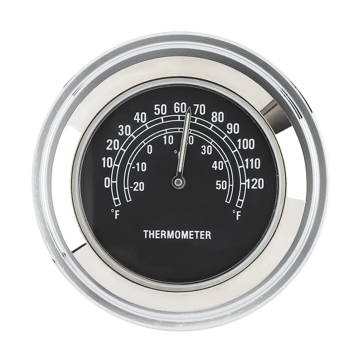 

1 Pcs Universal Handlebar Mount Temp Motorcycle Thermometer Clock Waterproof Thermometer for 7 / 8" / 1" Motorcycle Handlebar