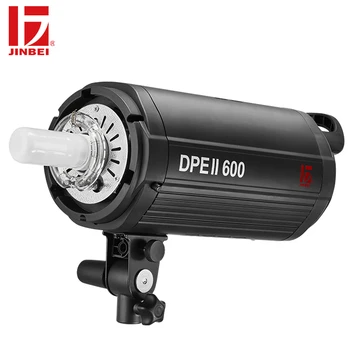 

JINBEI DPE II-600 600W Professional Studio Strobe Flash GN80 with LCD Display Built-in Wireless Studio Photography Light Head