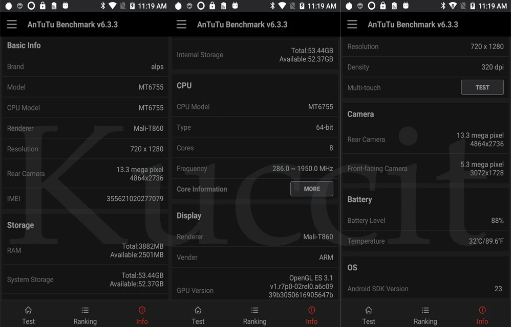 B6000 Waterproof phone  (59)