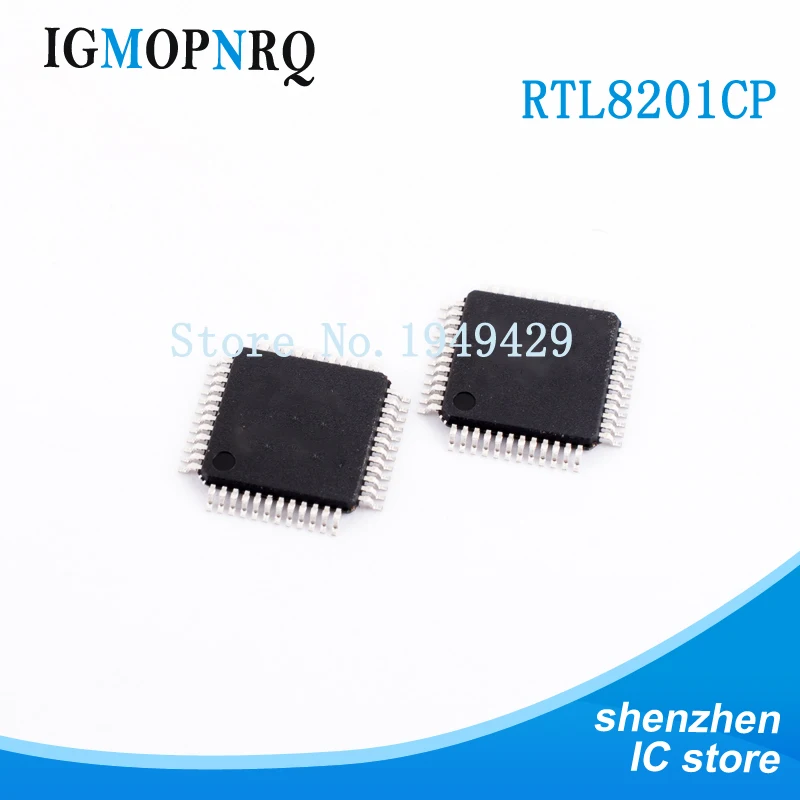 10PCS RTL8201CP RTL8201 QFP48 new original free shipping fast delivery ...