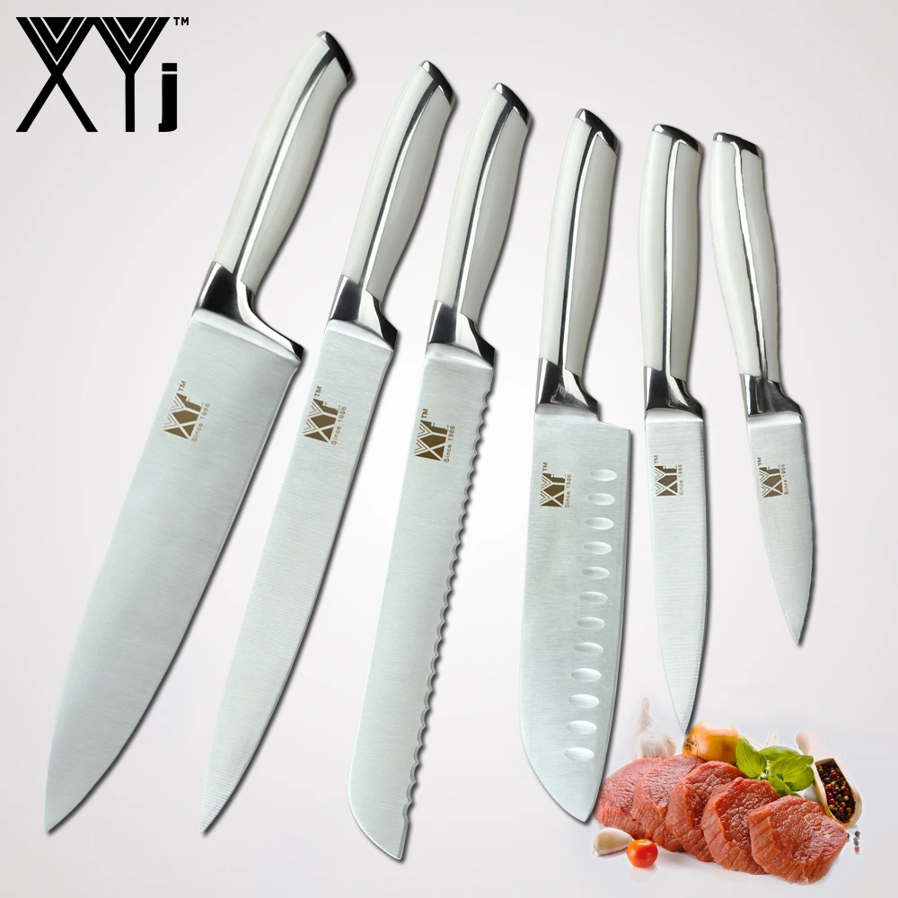 XYj Japanese Chef Stainless Steel Knife Kitchen Knives 8\