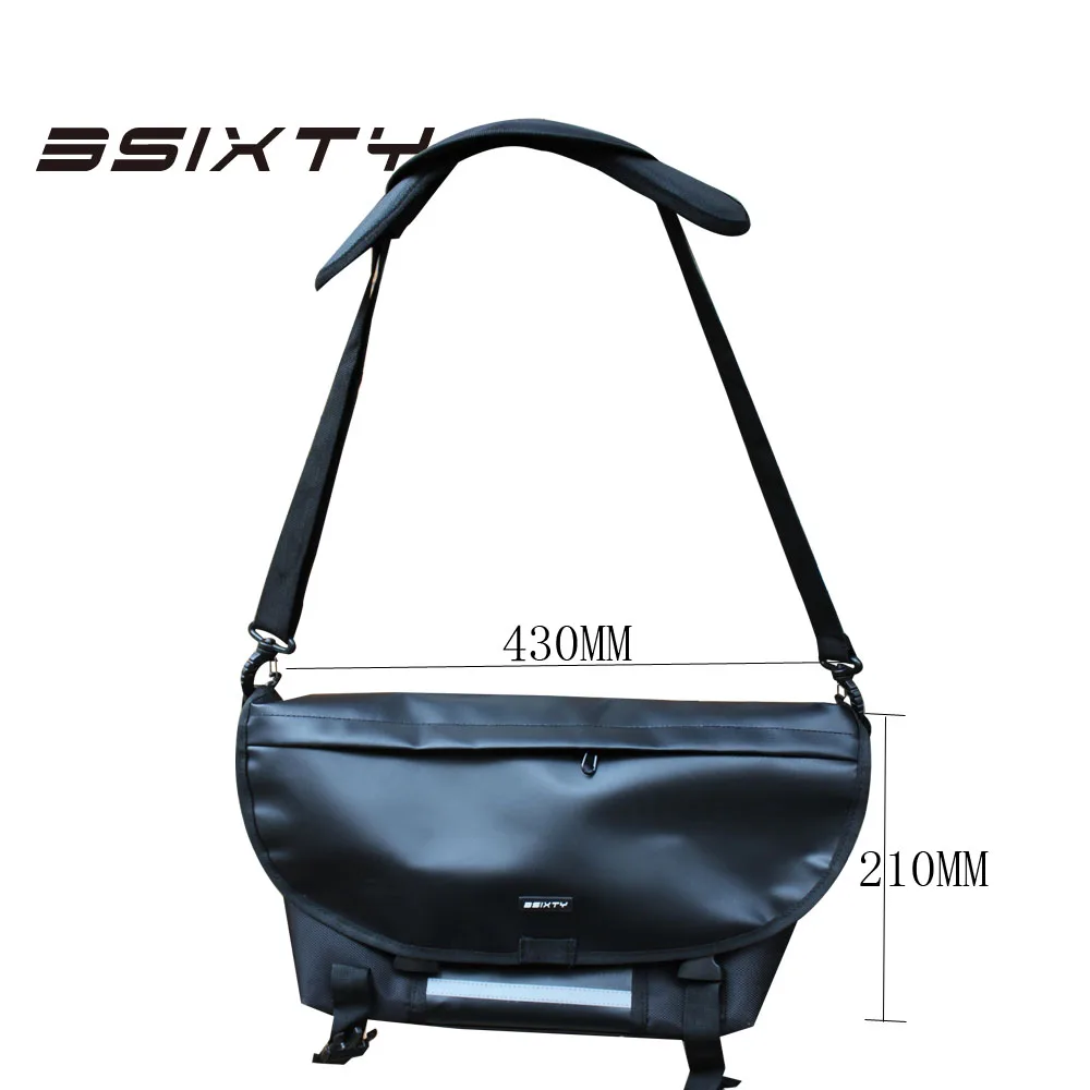 Sale 3SIXTY Nylon Bicycle Front Carrier Block Bags Bascket for Brompton Bike Accessories Waterproof Bag with Bracket 3