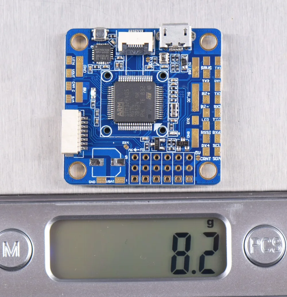 Контроллер полета F4 V6 OSD STM32 F405 5x UARTs 30 5x30 5 мм для радиоуправляемого квадрокоптера