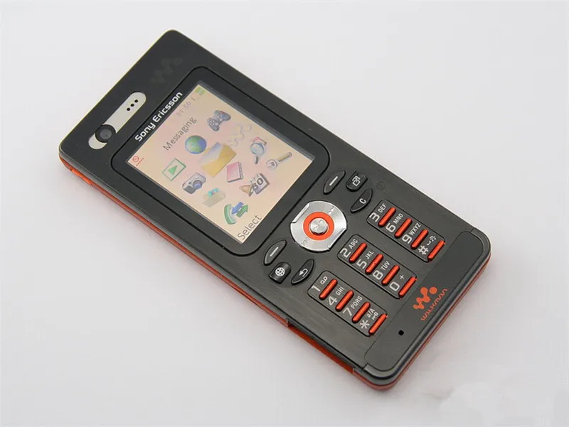 Разблокированный sony Ericsson W880 GSM одноядерный 1,8 дюймов 2MP Bluetooth Mp3 плеер мобильный телефон Восстановленный мобильный телефон