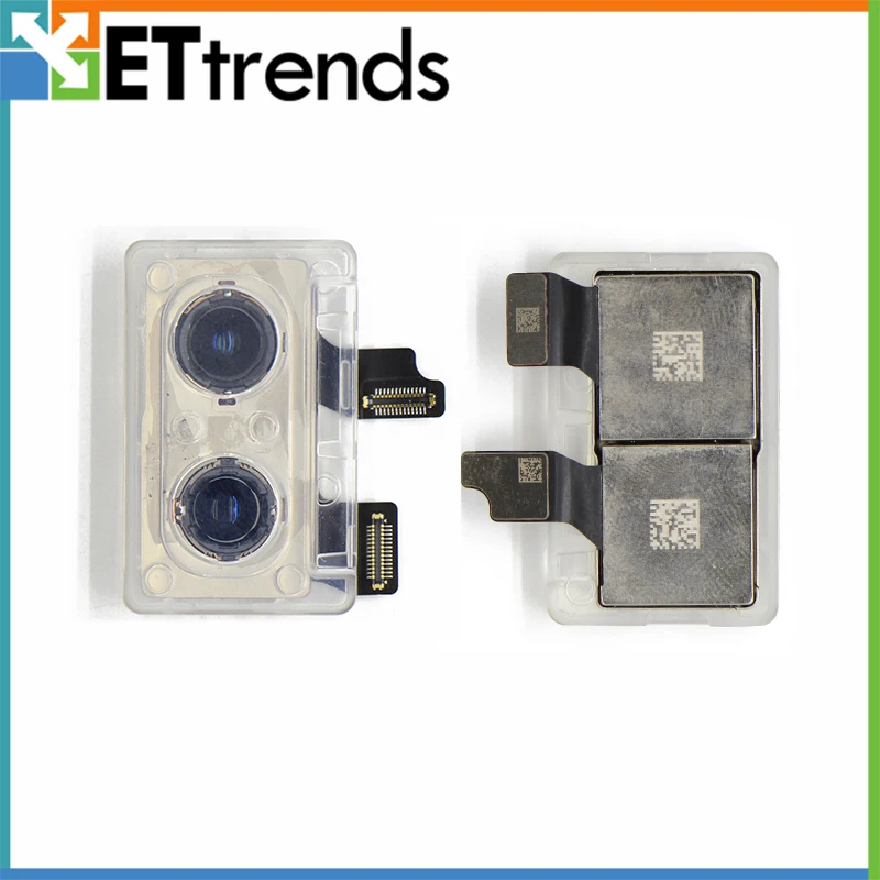 

2PCS/LOT Original New Universal Rear Camera For iPhone XS/XS Max Back Large Camera Replacement DHL Free shipping