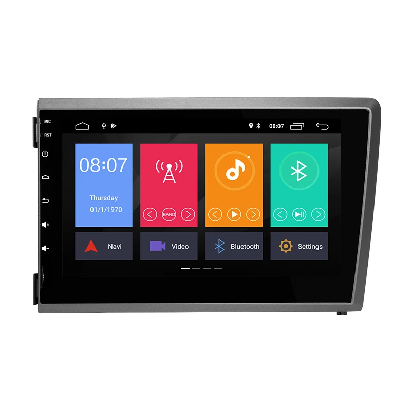 Sale Quad Core Android 8.1 Car Radio Audio video GPS Navi Player For Volvo VOLVO S60 V70 XC70 Multimedia Head Unit DVD IPS Wifi OBD 1