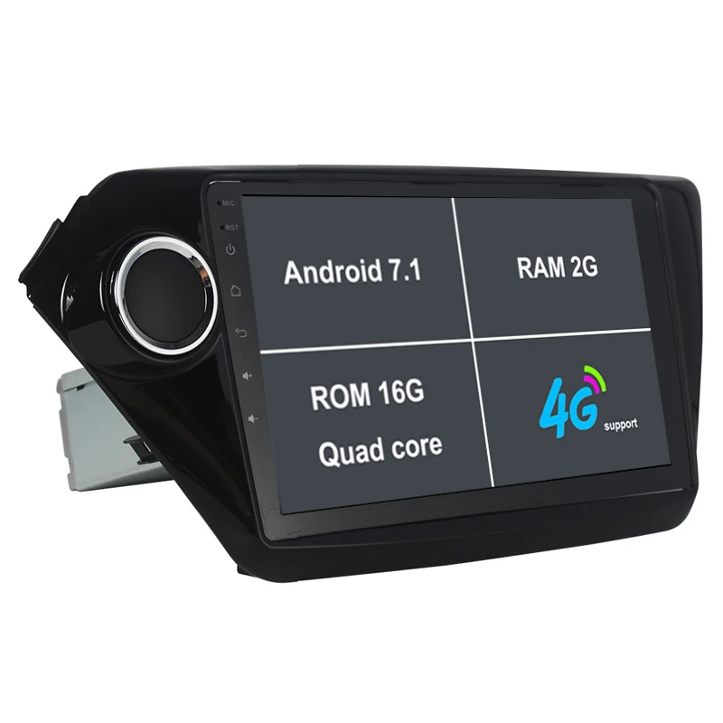 Android 7 1 1 2 Din 10 1 font b Car b font DVD Player GPS