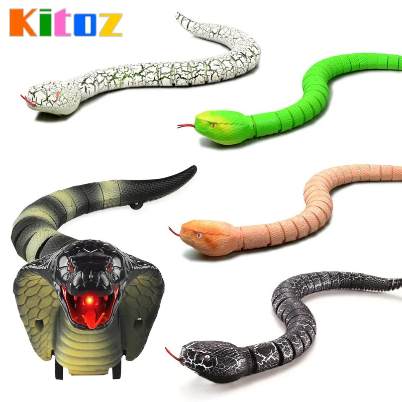 Новейшая игрушка Kitoz RC Snake Naja Cobra Viper с пультом дистанционного управления