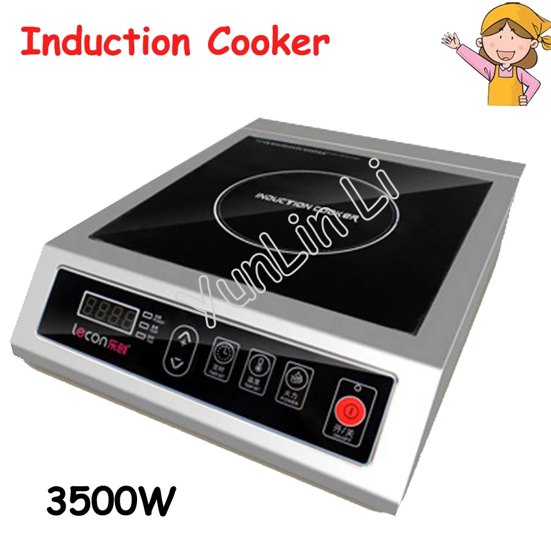 3500W Commercial Induction Cooker Flat High Power Induction Cooker Industrial Induction Cooker