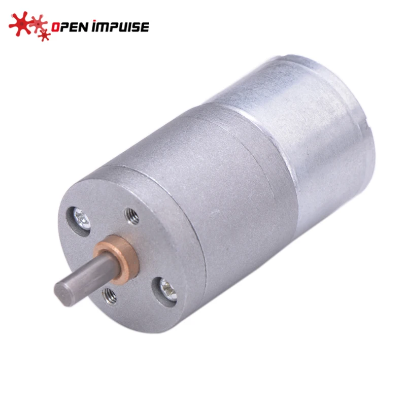 

JGA25-310 DC Gearmotor (795 RPM at 6 V)