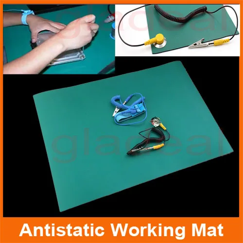 

Anti-static Working Mat Antistatic Blanket ESD Mat For Phone PC Blanket Repair ESD Bracelet Wire Ground Wire