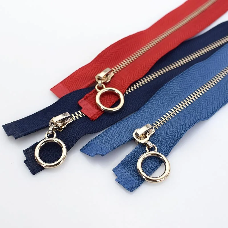 3 #70 см металлическая молния Fermeture Zip A Coudre Open end застёжка для шитья DIY аксессуары