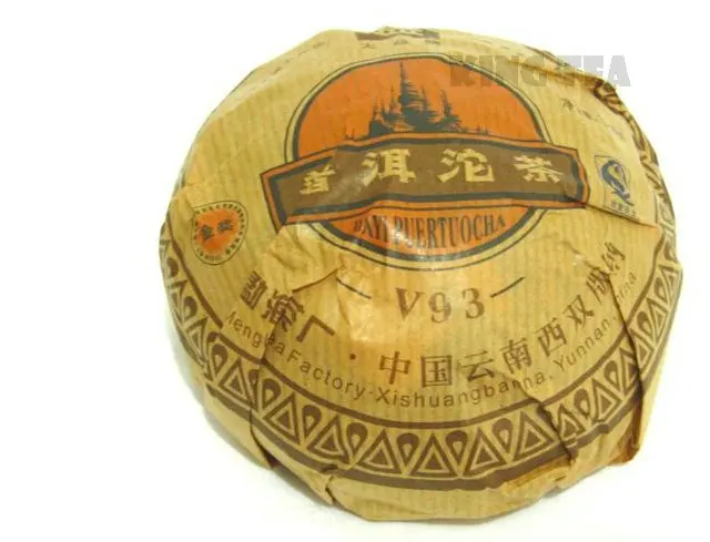 

2007 TAE TEA DaYi V93 Tuo Bowl Nest 250g*4pcs=1000g Pu'er Ripe / Ripened Tea  Cooked / Matured / Fermented / Shou Cha !