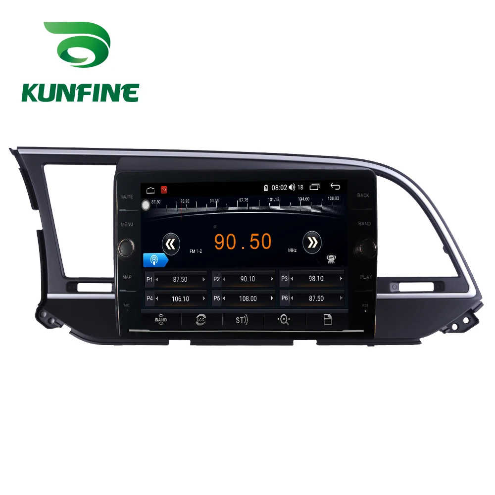 Sale Octa Core 4GB RAM 64GB ROM Android 8.1 Car DVD GPS Player Deckless Car Stereo for Hyundai Elantra 2016 Radio Unit Wifi 4G 6