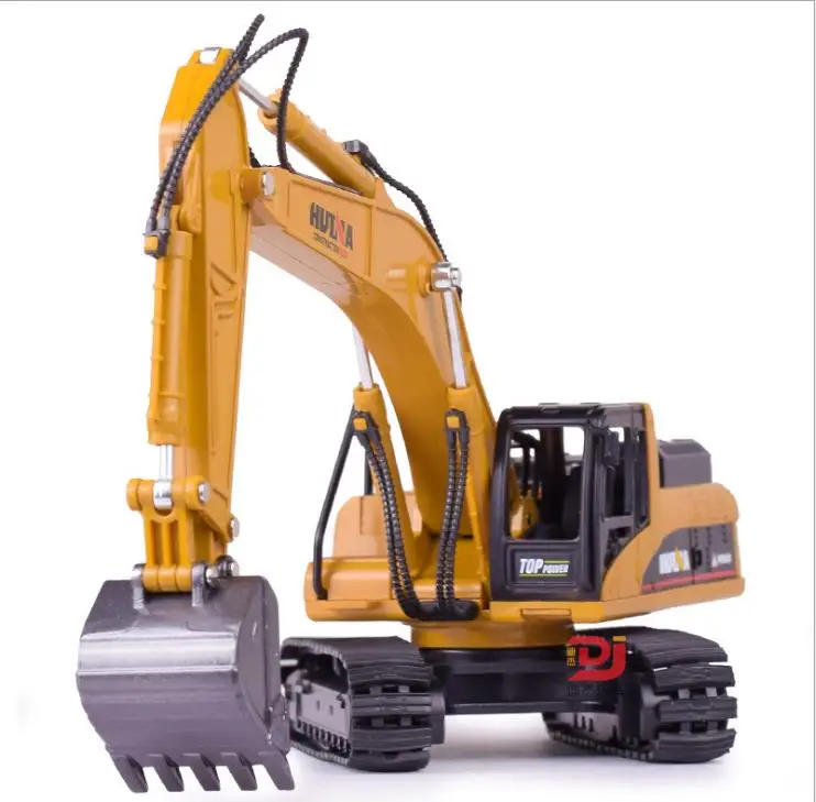 

Alloy excavator model 1:50 scale Engineering vehicle diecasst metal model Educational toys Static collection model free shipping