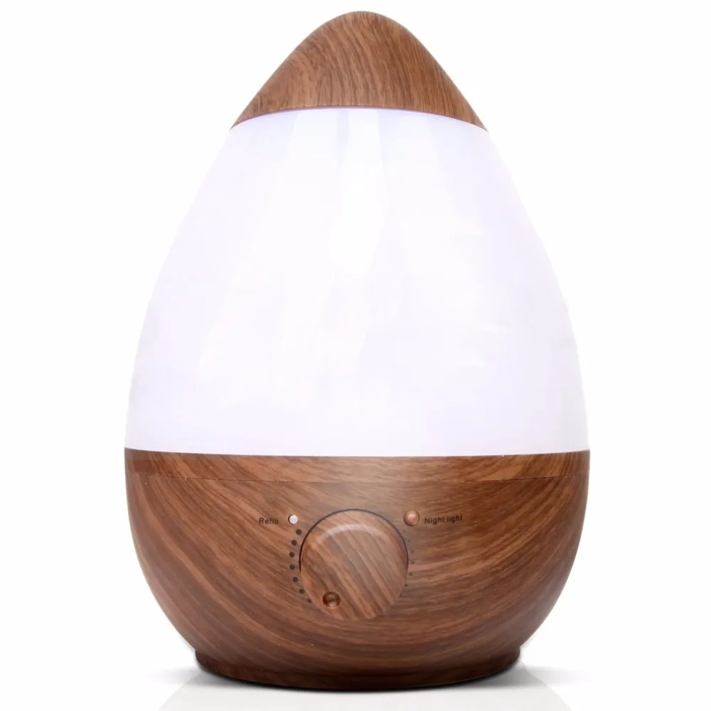 

Small-Q Electric Mist Maker 175ml Capacity Air Humidifier Diffuser LED Night Light Aromatherapy Mute Operation Water Mist Tool
