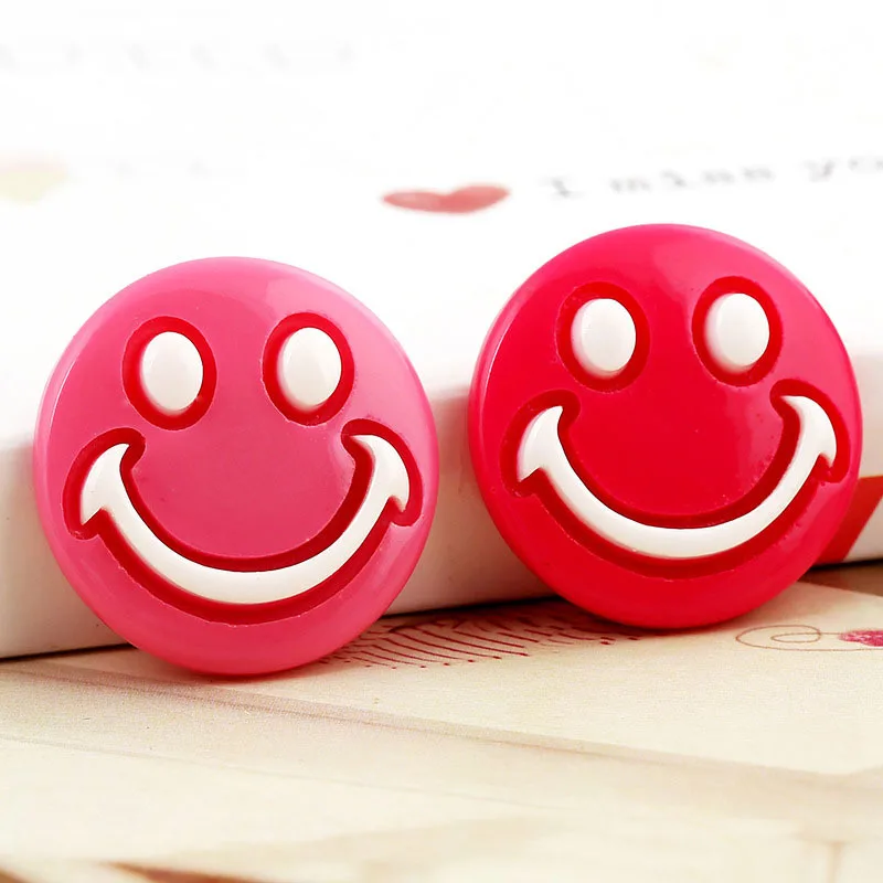 Rushed Hildren Cartoon Smiley Hairpin Decor Multic...