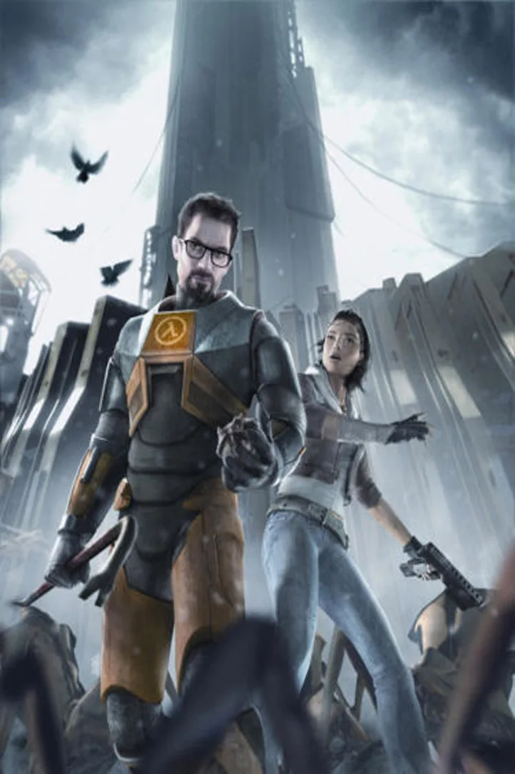 0513 Half-Life 2 HF2 Выстрел Игры-настенный Стикеры Арт плакат для домашнего декора