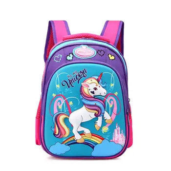 

Kids School Bags Orthopedic Unicorn Backpack Schoolbag Waterproof School Bags For Girls Children Backpacks Mochila Escolar