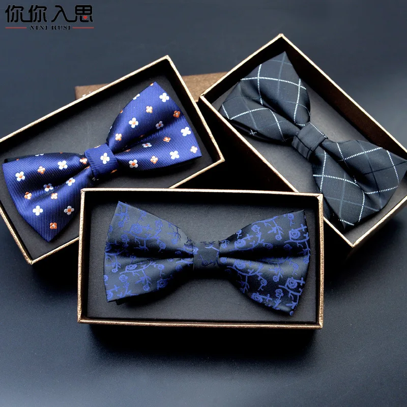 

Bowtie men formal necktie boy Men's Fashion business wedding bow tie Male Dress Shirt krawatte legame gift