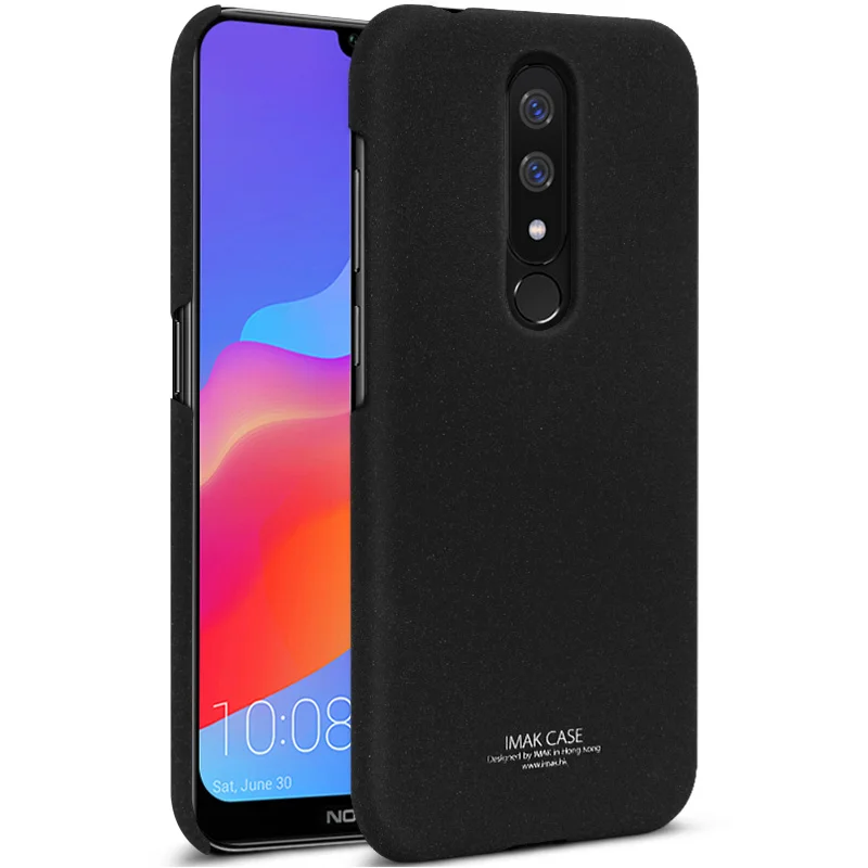 Imak лаконичный ковбойский Матовый сенсорный Жесткий Чехол для Nokia 4 2 матовое