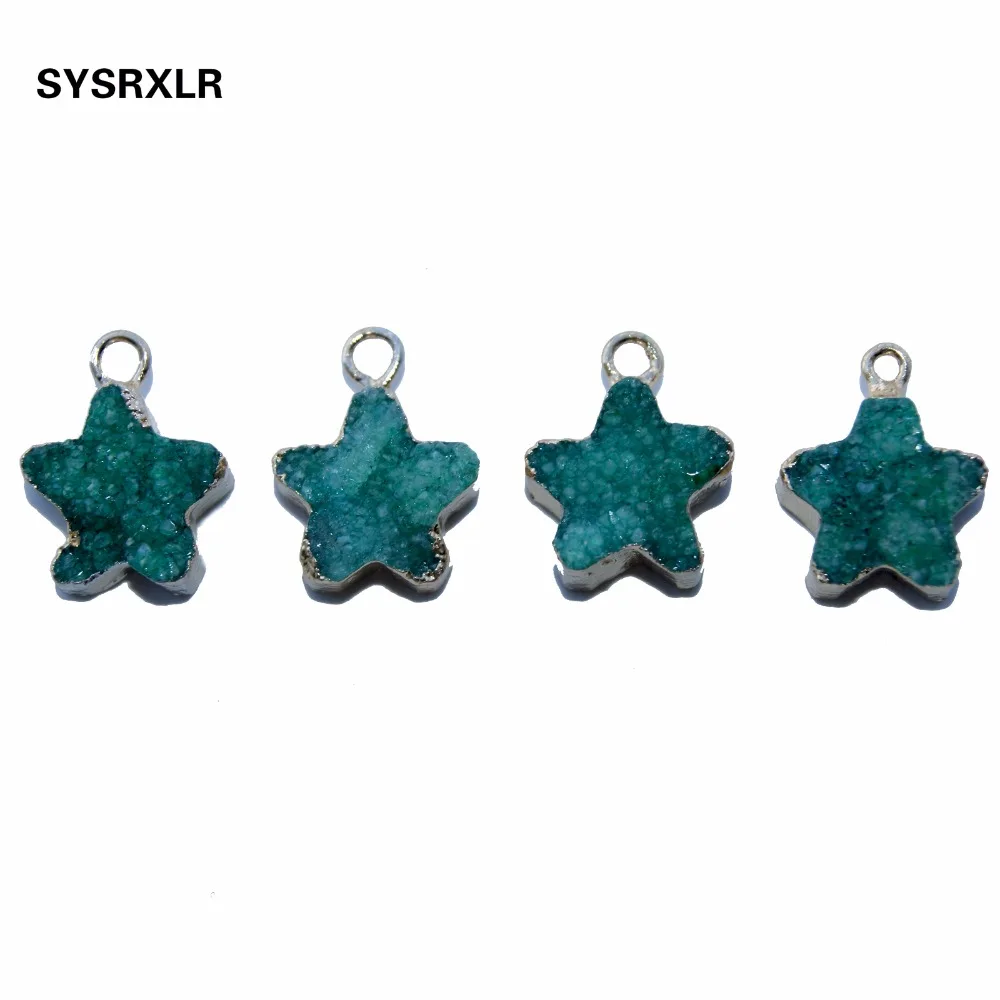 Оптовая продажа 1 шт. пентаграмма подвеска из натурального хрусталя