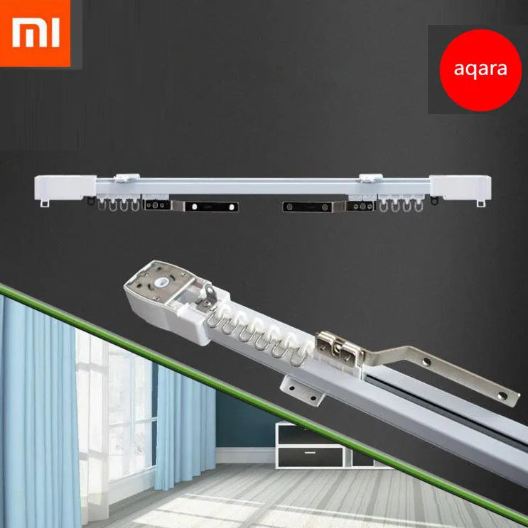 

Xiaomi Original aqara curtain motor or rail Zigbee wifi version work with mi home app for xiaomi smart home silent curtain track
