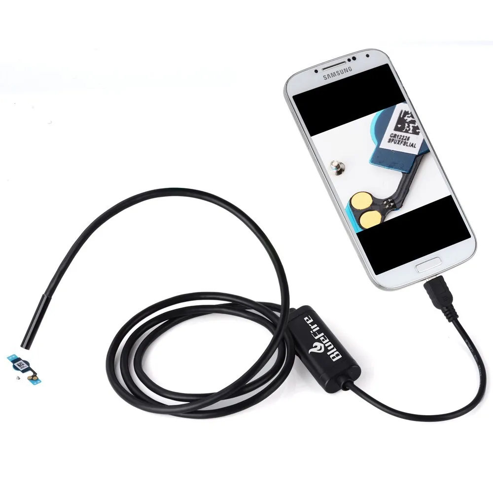 NEW Android OTG Endoscope 7mm Mini Waterproof Borescope Inspection Tube Pipe Camera for Samsung Galaxy S5 S6 S7 Note 2 3 4 5