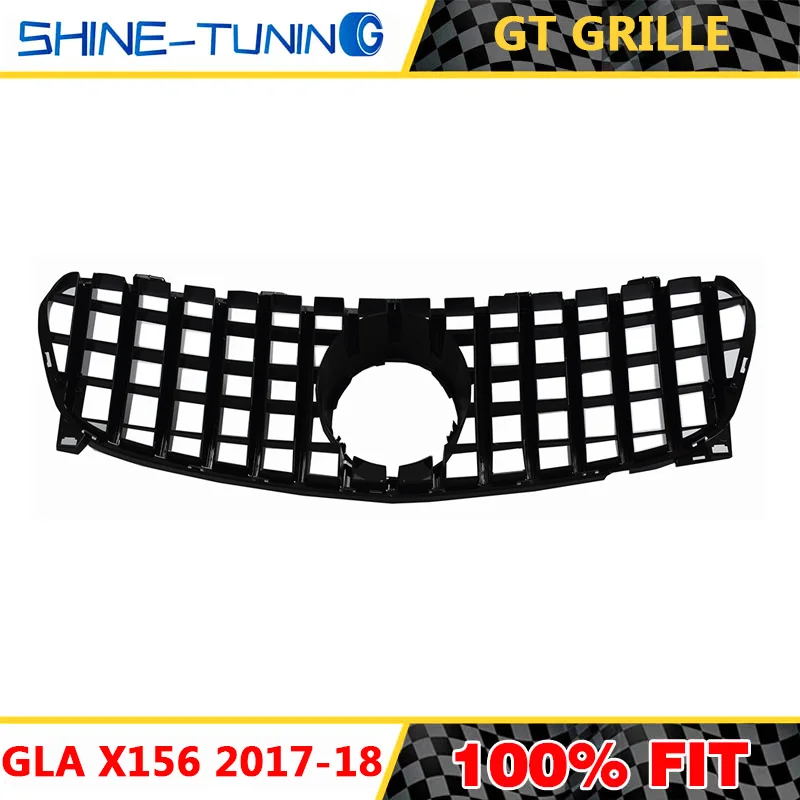 Передняя решетка без эмблемы подходит для нового GLA X156 Class GT R GTR GLA200 GLA250 GLA260