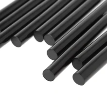 10 stücke/25 stücke 100g Hot Melt Kleber Stick Schwarz Hohe Klebstoff 11mm Für DIY Handwerk Spielzeug reparatur Werkzeug dls drop schiff