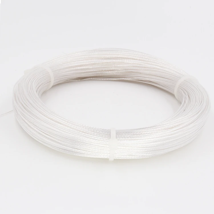 

10M X Hifi audio Silver Plated 6N OCC Signal line Cable 0.12mm square wire