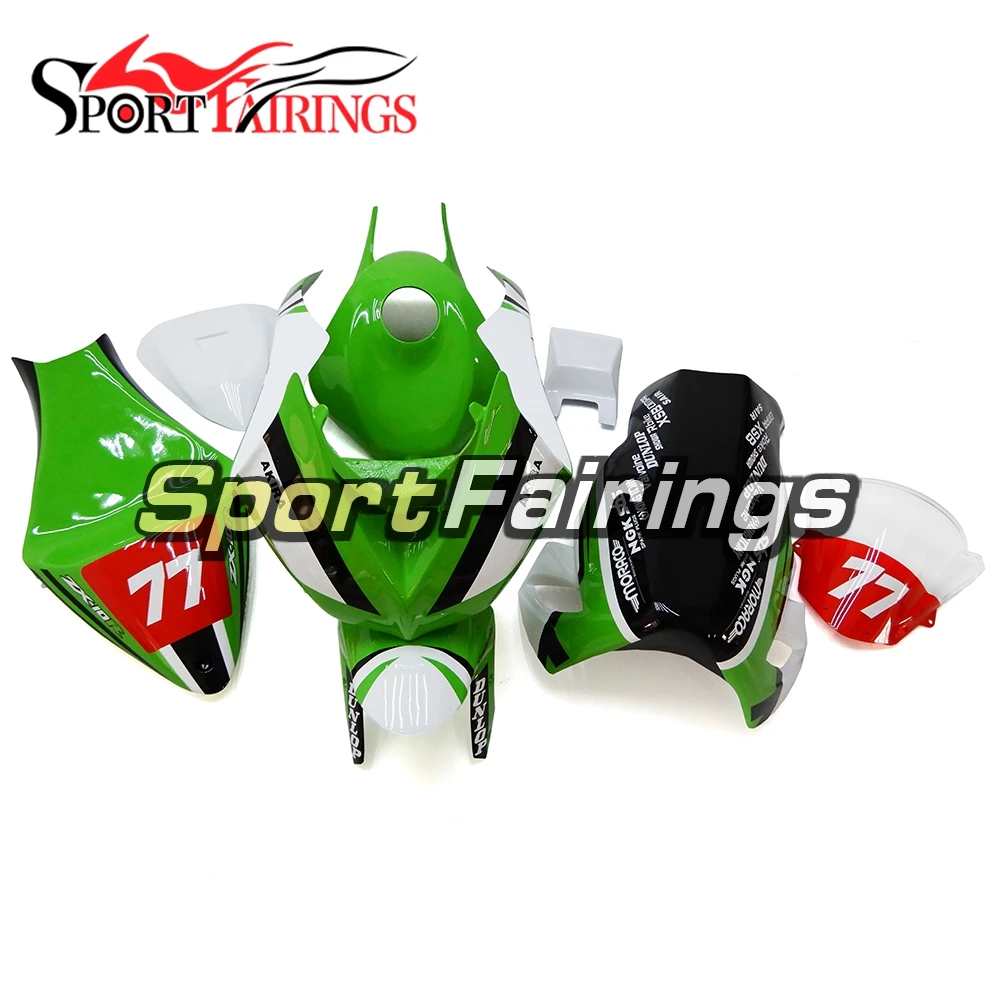Обтекатели для Kawasaki ZX10R ZX-10R 08 09 10 2008 2009 2010 комплект обтекателей из стекловолокна