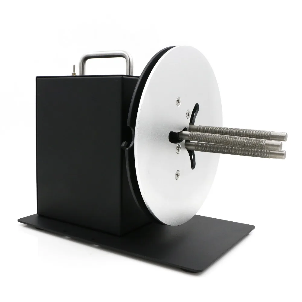 

Automatic Label Rewinder Rewinding Machine w/ Adjustable Core Holder 1"- 3" 110V/220V Label Width 100 MM