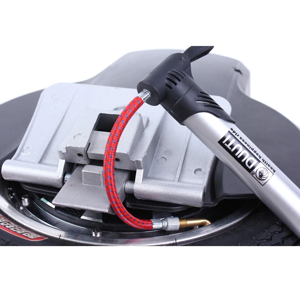 16.5cm Bike Cycle Pump Valve Adapter Connector American Valve Inflator Bicycle Air Pump Hose Replacement Accessories