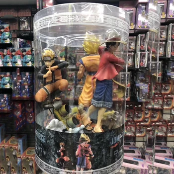 

One Piece Luffy Solon Choba Action Figure Dragon Ball Son Goku Naruto Uzumaki Naruto Model Toy