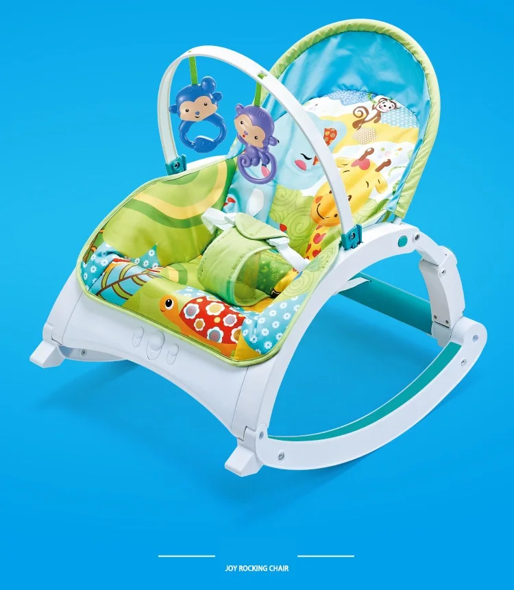 Baby Rocking Chair Baby Multi-functional Music Shaking Bed Children's Leisure Rocking Chair Lifting Chair