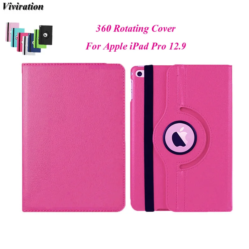 Viviration Intelligent 360 Degree Rotating Stand Tbalet PC Case Cover 12.9