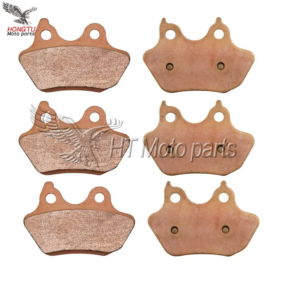 Motorcycle metal sintering brake pads For Harley Touring Electra Street