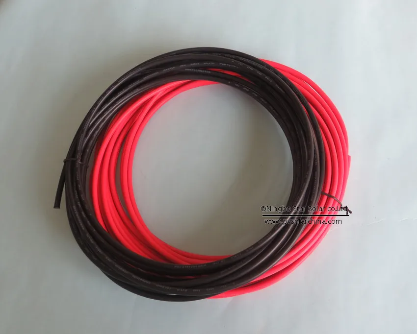 20 м 2.5mm2 солнечные кабели, 10 м черный отрицательный подключения 10 метров красный положительный разъем продлить солнечные панели серии параллельно