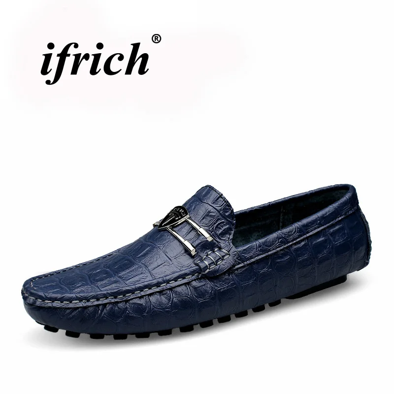 

Young Casual Loafers Shoes Dark Blue Black Men Walking Driver Footwear Weight Light Male Lazy Shoes New Trend Mens Fashion Shoes